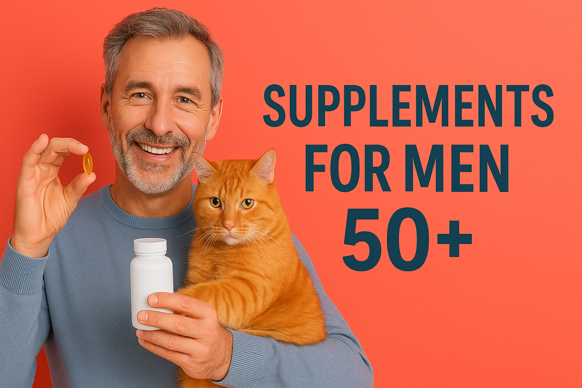 Men Over 50 Supplements – Featured